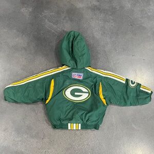 Vintage 90s Starter Pro Line Green Bay Packers NFL Jacket Youth (3T)